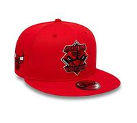 New Era Gorra 9Fifty Diamond Patch BullsEra de béisbol Baseball (M/L (57-59 cm) - Rojo)