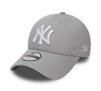 New Era Gorra 9Forty Junior NY YankeesEra de Baseball niño (Child (50-53 cm) - Gris Claro)