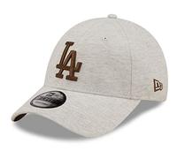 New Era Gorra 9Forty LA Jersey EssentialEra Mujer/Hombre - Curved Brim Cap de Beisbol Hebilla Metal, con Visera Otoño Verano Primavera Invierno Verano/Invierno - Talla única Beige