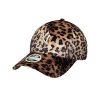 New Era Gorra 9Forty Leo Velour YankeesEra Mujer - MLB Cap de Beisbol Curved Brim Hebilla Metal, con Visera Verano/Invierno Primavera Verano Otoño Invierno - Talla única marrón-Negro