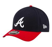 New Era Gorra 9Forty M-Crow - Authentic Atlanta Braves, azul marino, Talla única