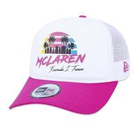 New Era Gorra 9Forty Miami McLaren TruckerEra de béisbol Baseball (Talla única - Blanco)