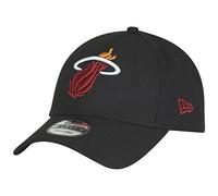 New Era Gorra 9Forty NBA Miami HeatEra de béisbol Baseball (Talla única - Negro)
