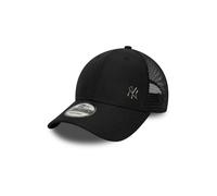 NEW ERA Gorra '9FORTY NEYYAN' gris claro / negro, Talla 55-60