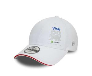 New Era Gorra 9Forty Strapback - Visa Cash APP Racing Bulls - Talla única, color blanco, blanco, Talla única
