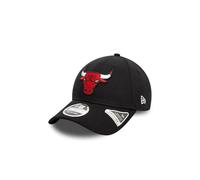 New Era Gorra 9Forty Stretch Snap BullsEra de béisbol Baseball (Talla única - Negro)