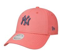 New Era Gorra 9Forty Wmns ESS Midi YankeesEra Mujer - MLB Cap de Beisbol Snapback, con Visera Verano/Invierno Primavera Verano Otoño Invierno - Talla única Rosado