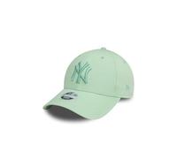 New Era Gorra 9Forty Wmns Essential NYYEra Mujer - Curved Brim Cap de Beisbol Hebilla Metal, con Visera Verano/Invierno Primavera Verano Otoño Invierno - Talla única Verde Menta