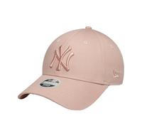 New Era Gorra 9Forty Wmns Uni ESS YankeesEra Mujer - Curved Brim Cap de Beisbol algodón Hebilla Metal, con Visera Verano/Invierno Primavera Verano Otoño Invierno - Talla única Rosado