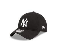 New Era Gorra 9Twenty Herringbone YankeesEra Hombre - Curved Brim Cap de Beisbol Strapback Hebilla Metal, con Visera Otoño Verano Primavera Invierno Verano/Invierno - Talla única Negro