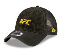 New Era Gorra 9Twenty Trucker - UFC MMA Oil Washed Oliv, verde oliva, Talla única