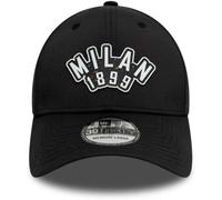 New Era - Gorra Ac Milan, Unisex, BLACK, M/L