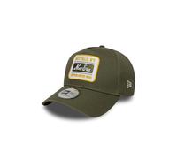 New Era Gorra ajustable con parche lavado Eframe NE Logo Caqui, tamaño: talla única, verde, Talla única