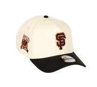 New Era Gorra Ajustable con Visera Curvada en diseño Two Tone Chrome 9Forty A-Frame Sidepatch Winter Baseball MLB Talla única Diferentes Equipos