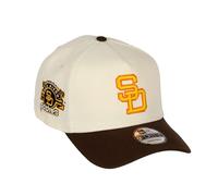 New Era Gorra Ajustable con Visera Curvada en diseño Two Tone Chrome 9Forty A-Frame Sidepatch Winter Baseball MLB Talla única Diferentes Equipos
