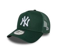New Era New York Yankees MLB Tonal Mesh Olive A-Frame Gorra de camionero ajustable, verde oscuro, Talla única