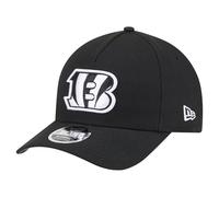 New Era Gorra ajustable para hombre de la colección 9FORTY M-Crown A-Frame de los Cincinnati Bengals, color negro