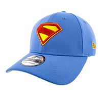 New Era Gorra ajustada con logotipo de Superman James Gunn 39Thirty, azul, L/XL