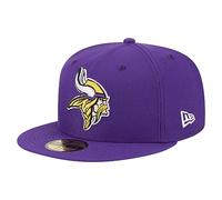 New Era Gorra ajustada Morada de Minnesota Vikings Main 59FIFTY para hombre
