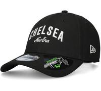 New Era - Gorra Chelsea Cappellino 9FORTY Wordmark Repreve Nero, Unisex, BLACK, OSFM