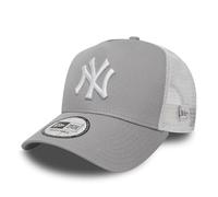 New Era Gorra Clean Twotone Yankees TruckerEra Mujer/Hombre - de Baseball Malla Beisbol Snapback, con Visera Verano/Invierno Primavera Verano Otoño Invierno - Talla única Gris