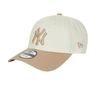 New Era Gorra MLB Twotone Cotton YankeesEra Mujer/Hombre - de algodón Beisbol Hebilla Metal, con Visera Verano/Invierno Primavera Verano Otoño Invierno - Talla única Blanco Crema-Beige
