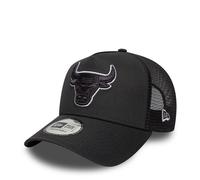 New Era Gorra de béisbol 9Forty Trucker Outline NBA Chicago Bulls Trucker para adulto, color carbón