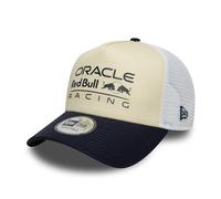 New Era Gorra de béisbol 9Forty A Frame Trucker de temporada para adultos beige claro