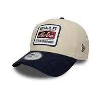 New Era Gorra de béisbol 9Forty Aframe Patch para adulto, color beige claro