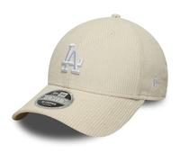 New Era Gorra de béisbol 9Forty Cord MLB de Los Angeles Dodgers para adultos, color beige claro