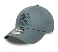 New Era Gorra de béisbol 9Forty League Essential MLB New York Yankees para adultos, color gris oscuro