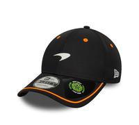 New Era Gorra de béisbol 9Forty Pop reciclada Mclaren Racing M Crown para adulto, color negro