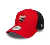 New Era Gorra de béisbol 9Forty Trucker Ducati Motor Trucker para adultos, color rojo