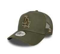 New Era Gorra de béisbol 9Forty Trucker Outline MLB Los Angeles Dodgers Trucker para adultos, talla M, color verde