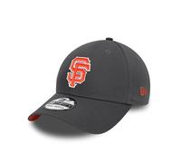 New Era Gorra de béisbol Sombrero Modelo 39Thirty Visera Curvada Material elástico MLB Accesorio Gris