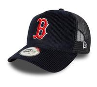 New Era Gorra de béisbol 9Forty Trucker Cord MLB Boston Red Sox Trucker para adulto, color azul marino