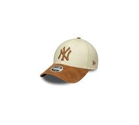 NEW ERA Gorra de mujer Faux Suede 9FORTY beige