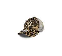 NEW ERA Gorra de mujer Leopard 9FORTY MC Trucker marrón