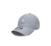 NEW ERA Gorra deportiva '9TWENTY New York Yankees MLB Seersucker' marino / azul pastel 54-64 marino / azul pastel