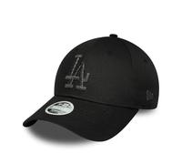 New Era Gorra Dodgers 9forty metallic negro de mujer. U