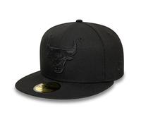 New Era Gorra Essential NBA 59Fifty Chicago Bulls Fitted, Negro , 55/56 cm