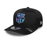 New Era Gorra FC Barcelona Iridescent 9SEVENTY Stretch-Snap Negra