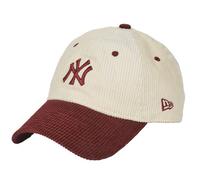 New Era WMNS Block Cord 9Twenty Gorra ajustable para mujer, color beige y rojo, talla: talla única