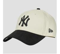 New-Era Gorra FEMALE FAUX SUEDE 9FORTY®NEW YORK YANKEES in Blanco Unique