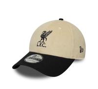 New Era Gorra Liverpool FC Cord 9Forty Beige Negra