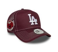 New Era Gorra Los Angeles Dodgers World Series Patch MLB 9Forty A-Frame Trucker Ajustable Unisex