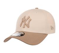 New Era Gorra MLB Twotone Cotton YankeesEra Mujer/Hombre - de algodón Beisbol Hebilla Metal, con Visera Verano/Invierno Primavera Verano Otoño Invierno - Talla única Blanco Crema-Beige