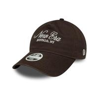 New Era Gorra NE Script 9Twenty A-Frame Mujer Marrón