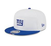 New Era Gorra para hombre blanco/Royal New York Giants 2025 NFL Training Camp Split Panel 9FIFTY Snapback