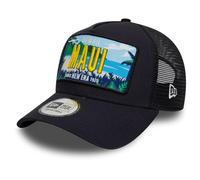 New Era Gorra Trucker Licence PlateEra de béisbol Baseball (Talla única - Negro)